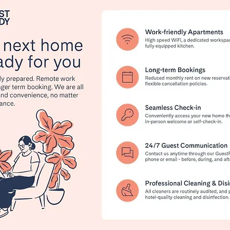 Lejlighed Guestready - A Homely Place To Rest In